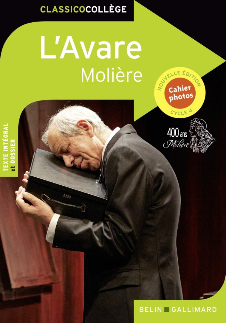 L'Avare -  MOLIERE,  MOLIERE - BELIN EDUCATION