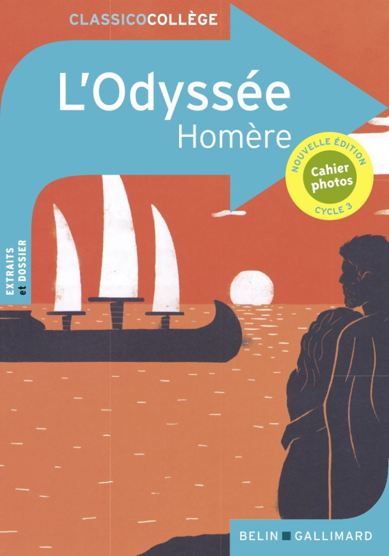 L'Odyssée - Juliette Morando,  homere, Hélène Tronc, Juliette Morando,  homere, Hélène Tronc - BELIN EDUCATION