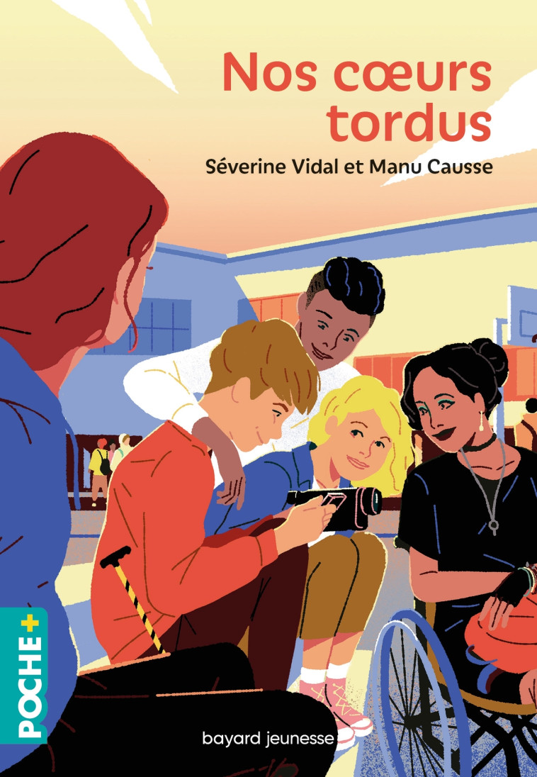 Nos coeurs tordus - Séverine Vidal, MANU CAUSSE MANU CAUSSE, Johan Papin,  MANU CAUSSE, Manu Causse, Séverine Vidal, Manu Causse, Johan Papin - BAYARD JEUNESSE