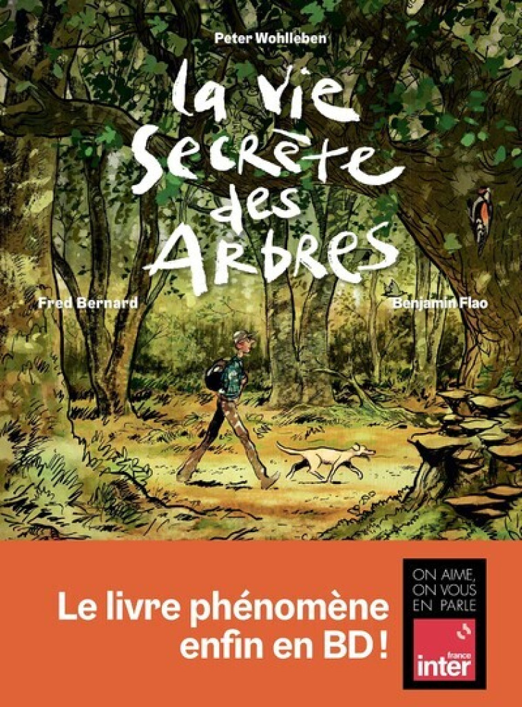 La Vie secrète des arbres en BD - Peter Wohlleben, Fred Bernard, Benjamin Flao, Peter Wohlleben, Fred Bernard, Benjamin Flao - LES ARENES BD