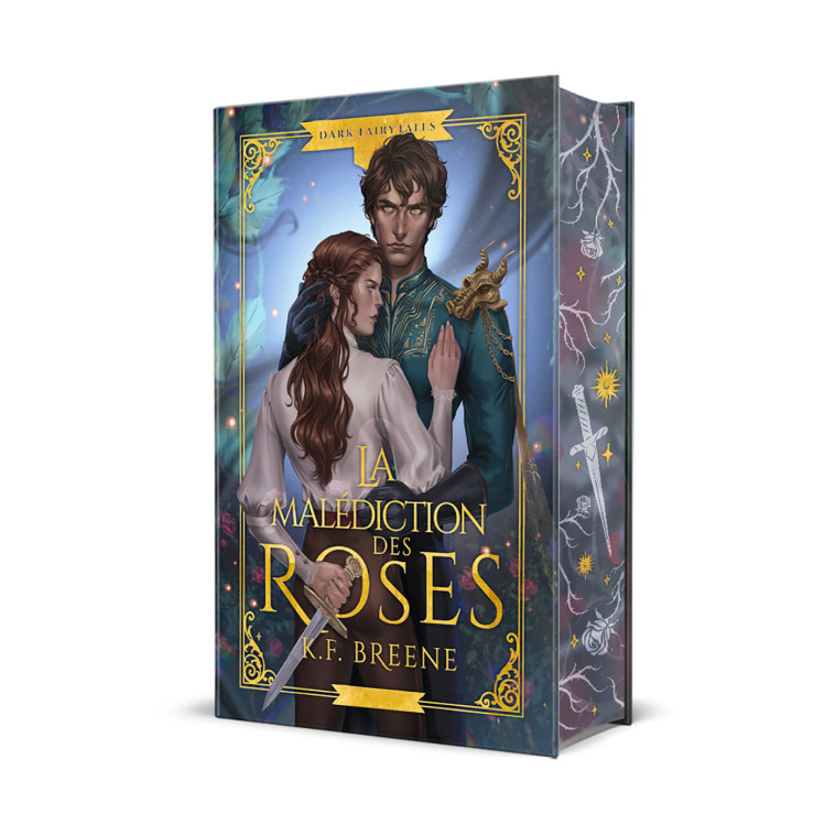 La malédiction des roses - K.F. Breene - MXM BOOKMARK