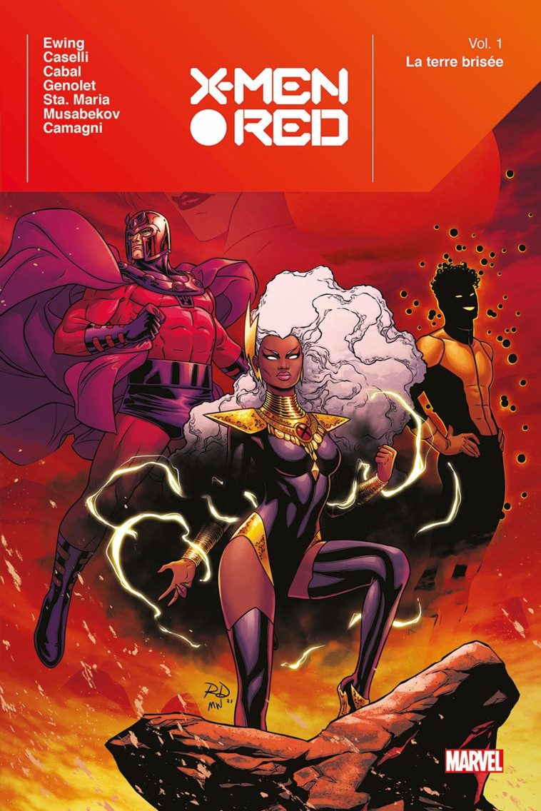 X-Men Red T01 : La terre brisée - Al Ewing, Stefano Caselli - PANINI