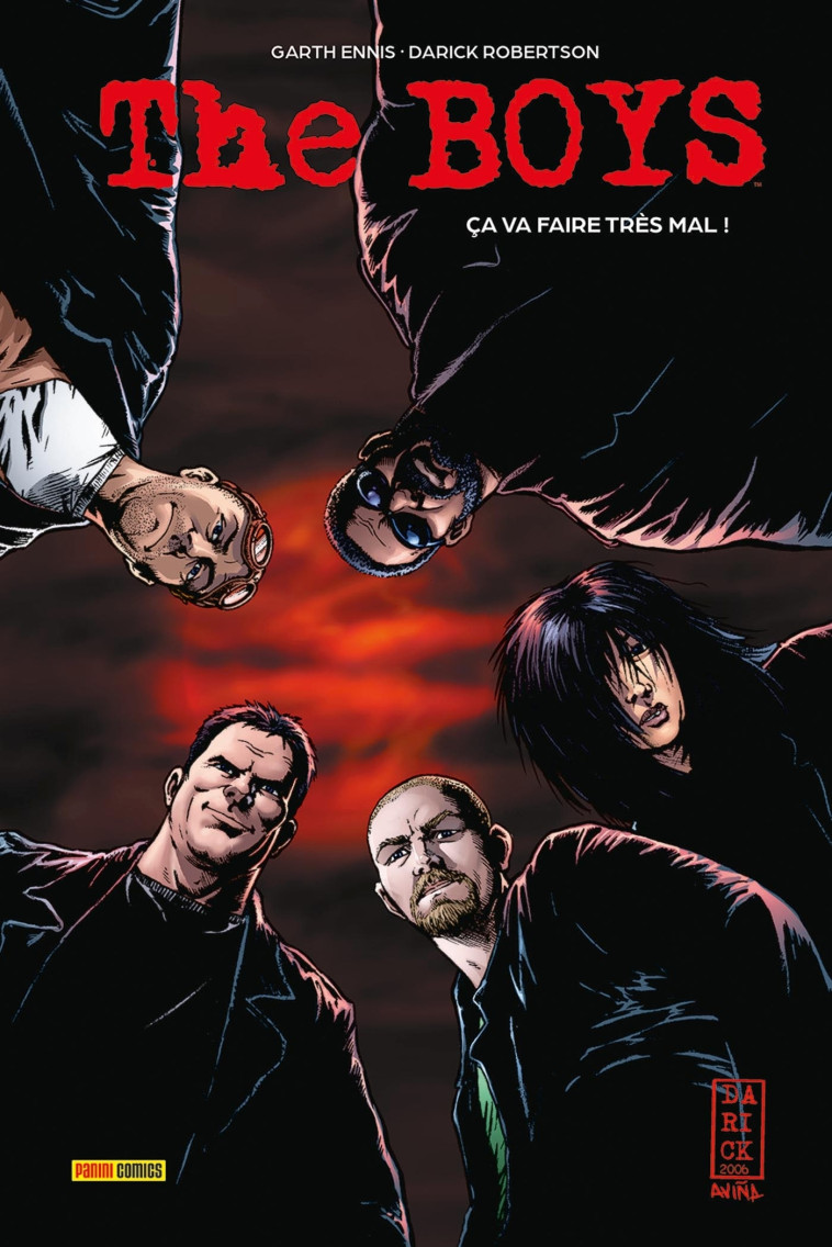The Boys T01 : ça va faire très mal ! - Garth Ennis, Darick Robertson - PANINI