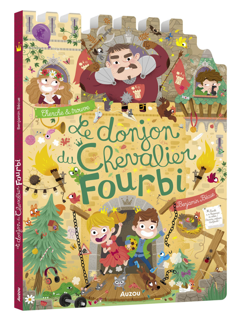 LE DONJON DU CHEVALIER FOURBI - Benjamin Bécue, Benjamin Bécue - AUZOU