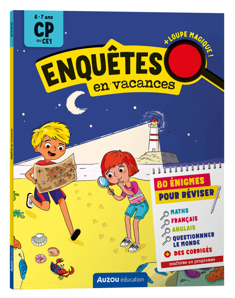 Enquêtes en vacances - Du CP au CE1 - Alice Turquois, Alice Turquois - AUZOU
