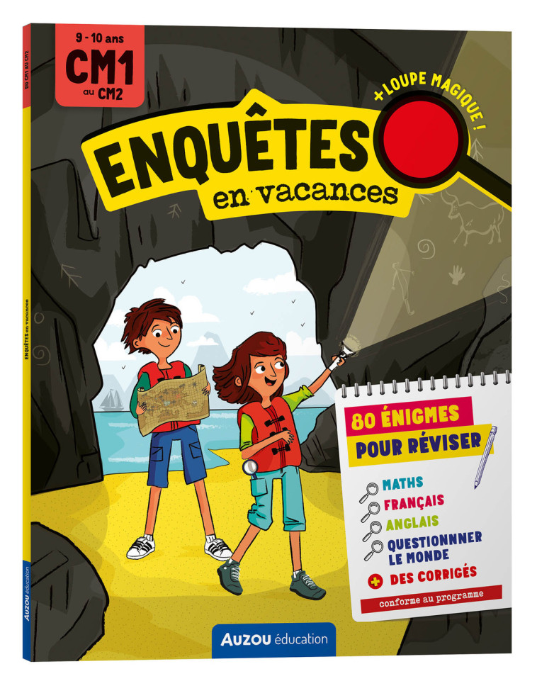 Enquêtes en vacances - Du CM1 au CM2 - Elsa Vallée, Alice Turquois, Elsa Vallée, Alice Turquois, Alice Turquois - AUZOU