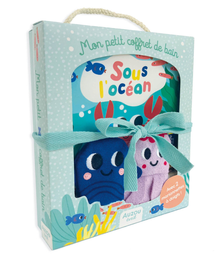 Mon petit coffret de bain - Sous l'océan - Michelle CARLSLUND, Michelle CARLSLUND - AUZOU