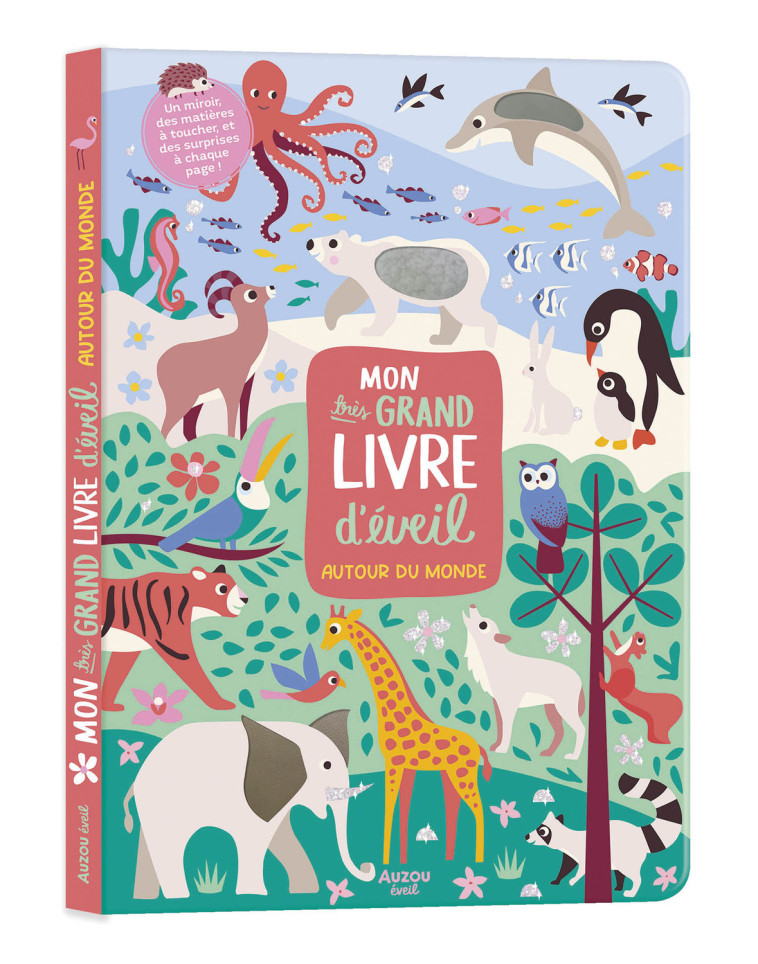 Mon très grand livre d'éveil - Autour du monde - Nadia TAYLOR, Nadia TAYLOR - AUZOU
