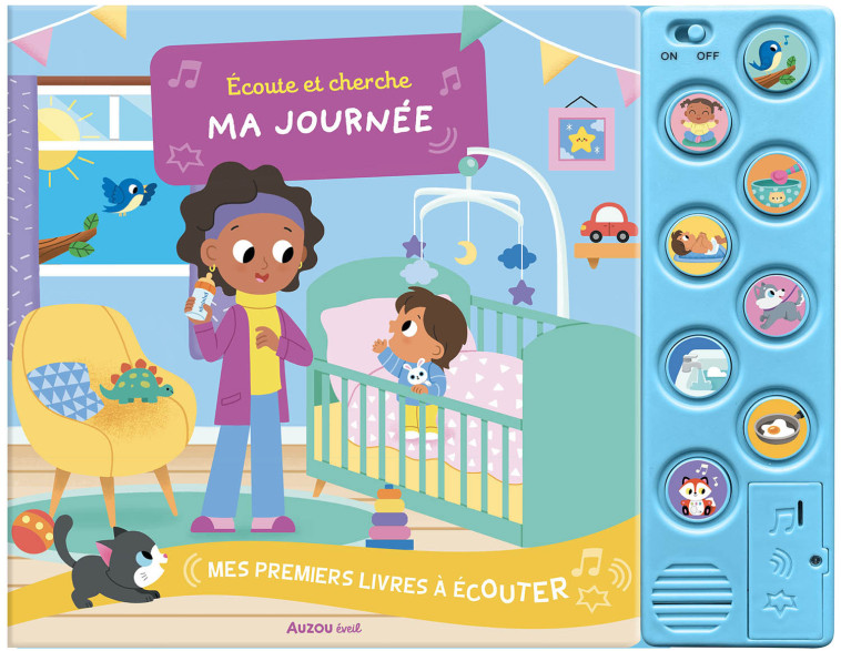 MA JOURNEE - MES PREMIERS LIVRES A ECOUTER - Emma MARTINEZ ROSELLO, Emma MARTINEZ ROSELLO, Emma Martinez - AUZOU