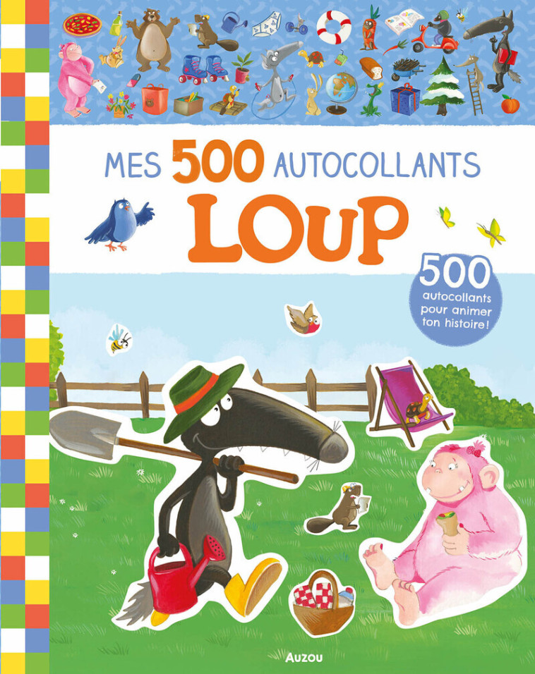 Mes 500 autocollants Loup -  Collectif, Orianne Lallemand, Éléonore THUILLIER - AUZOU