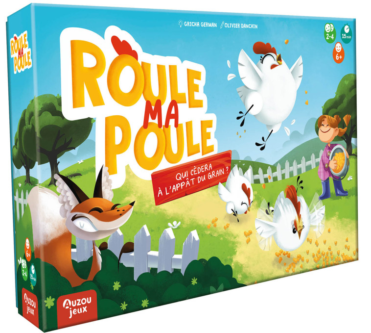 Roule ma poule - Gricha German Gricha German, Olivier DANCHIN,  Gricha German,  Gricha German, Olivier DANCHIN, Grigori GERMAN - AUZOU