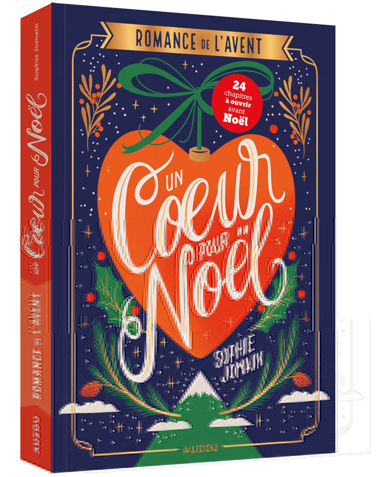 UN COEUR POUR NOEL - ROMANCE DE L AVENT - Sophie Jomain, Manon Bucciarelli, Sophie Jomain, Manon Bucciarelli - AUZOU