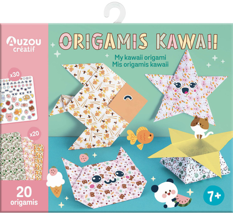 Ma pochette d'artiste - Mes origamis kawaii - Helen BUCHER, Helen BUCHER - AUZOU