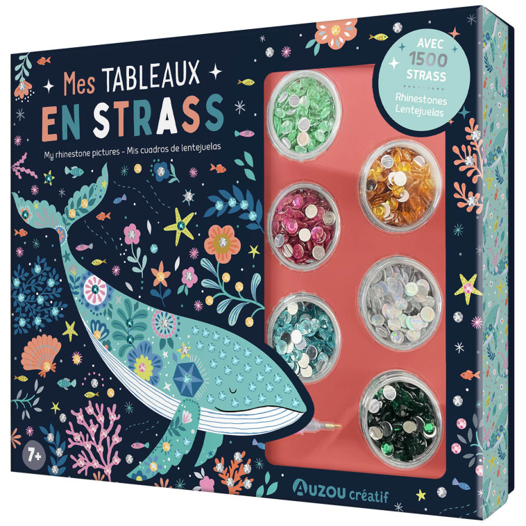 Mes tableaux en strass - 100 % créa -  Bethan Janine,  Bethan Janine, Bethan WESTRAN - AUZOU