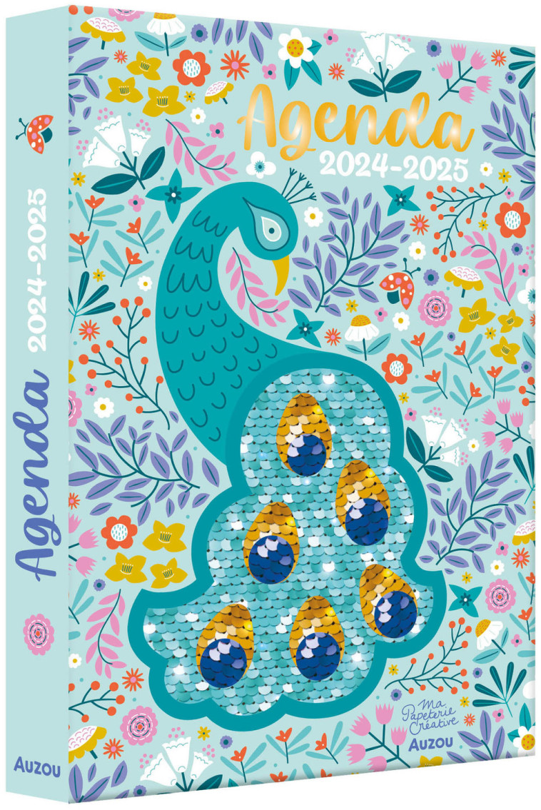 Agenda 2024-2025 - Sequins réversibles - Anna DEEGAN, Anna DEEGAN, Anna DEEGAN - AUZOU
