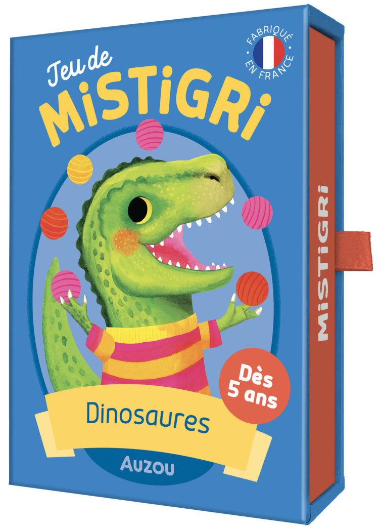 JEUX DE CARTES - JEU DE MISTIGRI DINOSAURES - Miriam BOS, Miriam BOS, Miriam BOS - AUZOU
