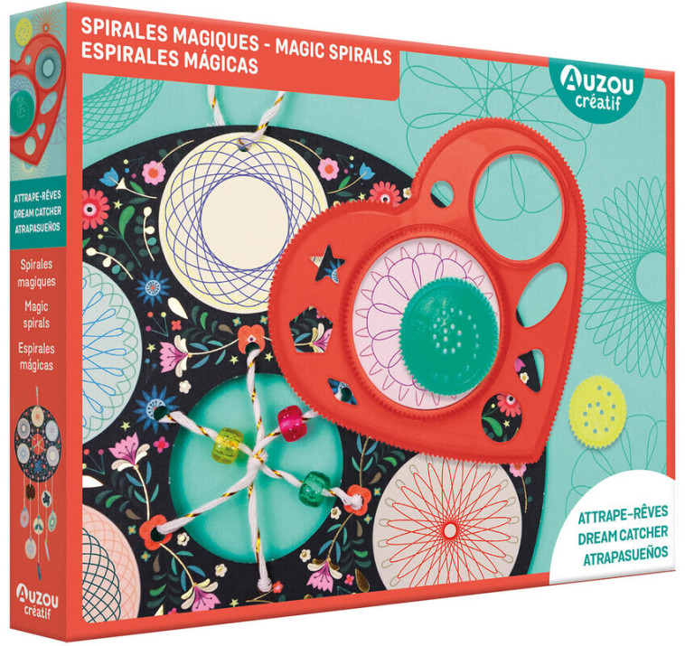 Spirales magiques - attrape-rêves -  Collectif - AUZOU
