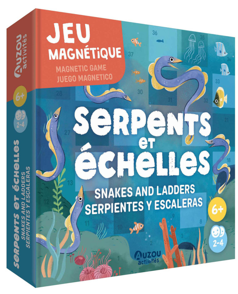 JEU MAGNETIQUE - SERPENTS ET ECHELLES - Patri De Pedro, Patri De Pedro - AUZOU