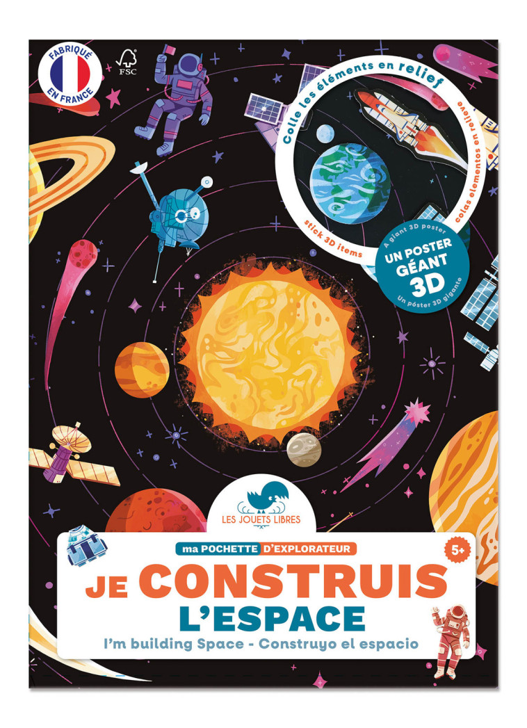 Ma pochette d'explorateur : Je construis l'espace - Aditi KAKADE BEAUFRAND, Aditi KAKADE BEAUFRAND - JOUETS LIBRES