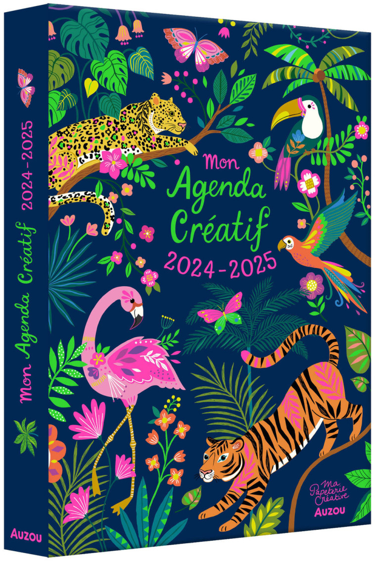 Agenda 2024-2025 - fluo - Bethan WESTRAN, Bethan WESTRAN, Bethan WESTRAN - AUZOU