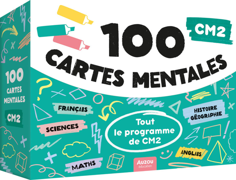100 cartes mentales - Tout le programme de CM2 - Au coeur de ma class Au coeur de ma class, Cléo Germain Cléo Germain,  Au coeur de ma class,  Cléo Germain,  Au coeur de ma class,  Cléo Germain, Isabelle Dizy, Clémence Germain - AUZOU