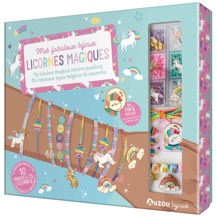 Ma boîte à bijoux - Mes fabuleux bijoux licornes magiques -  Shiilia,  Shiilia - AUZOU