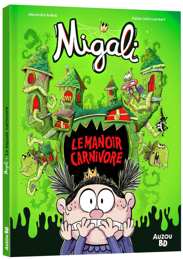 Migali - Tome HS - Le Manoir Carnivore - Le Manoir Carnivore - Fabien Öckto Lambert, Alexandre Arlène Alexandre Arlène,  Alexandre Arlène, Fabien Öckto Lambert,  Alexandre Arlène, Alexandre Arlene,  KAORI - AUZOU