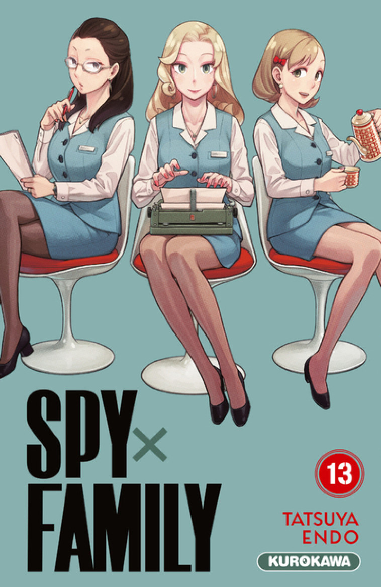 Spy x Family - Tome 13 - Tatsuya Endo, Satoko Fujimoto, Nathalie Bougon-bastide, Tatsuya Endo, Satoko Fujimoto, Nathalie Bougon-bastide - KUROKAWA