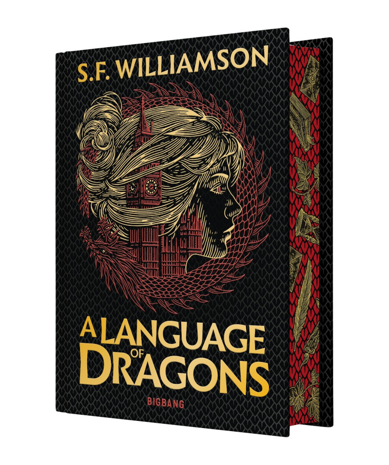 A Language of Dragons T1 (édition reliée) - S. F. Williamson, Charlotte Faraday, S.F. Williamson, S.F. Williamson, Charlotte Faraday,  Vaderetro - BIGBANG