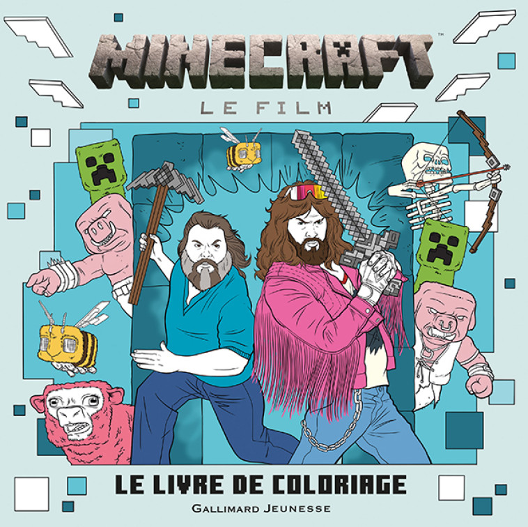 Minecraft, le film - Le Livre de coloriage officiel -  Collectif, Wagner Loud, Mike Hall - GALLIMARD JEUNE