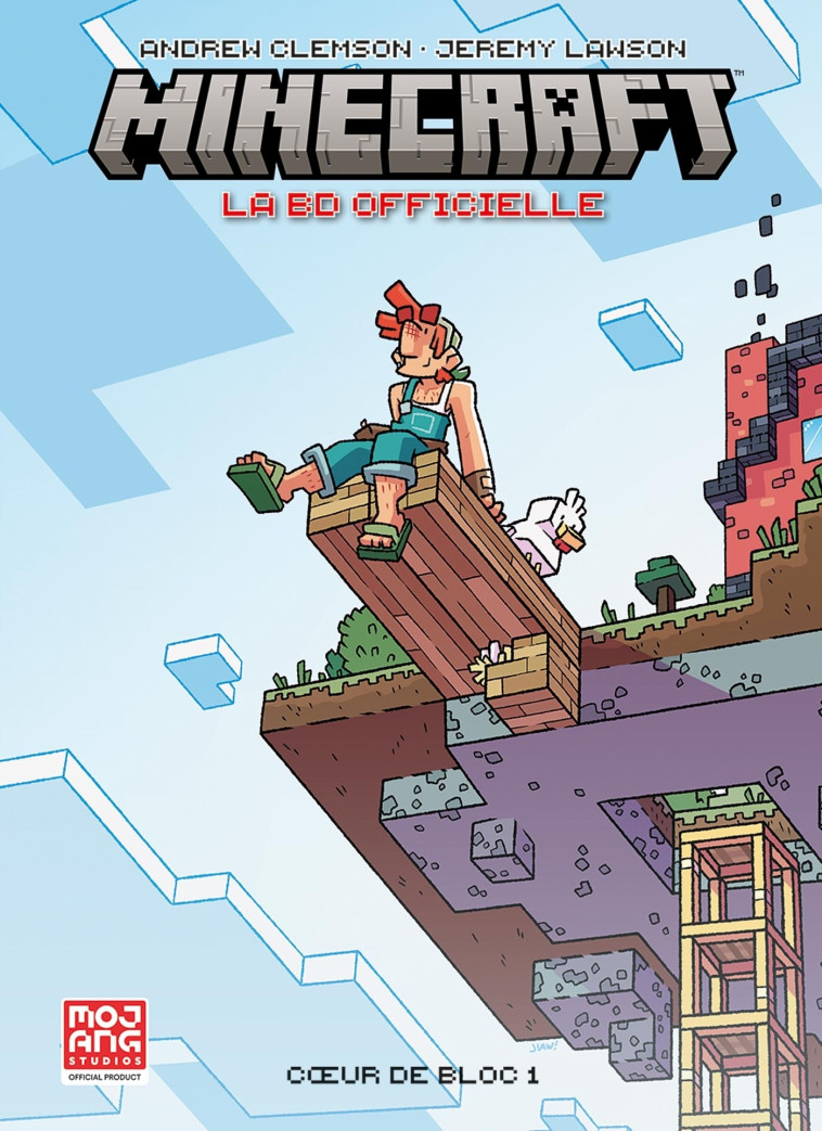 Minecraft : Coeur de bloc T01 - Andrew Clemson, Jeremy Lawson - PANINI
