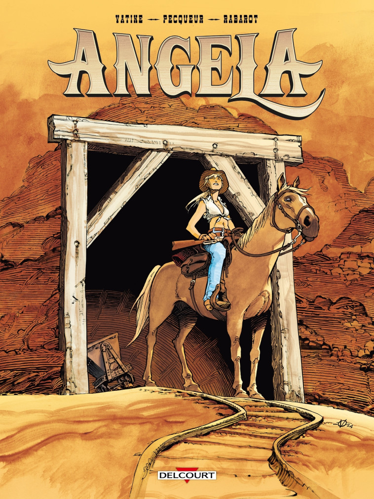Angela - Daniel Pecqueur, Isabelle RABAROT, Olivier Vatine, Olivier Vatine - DELCOURT