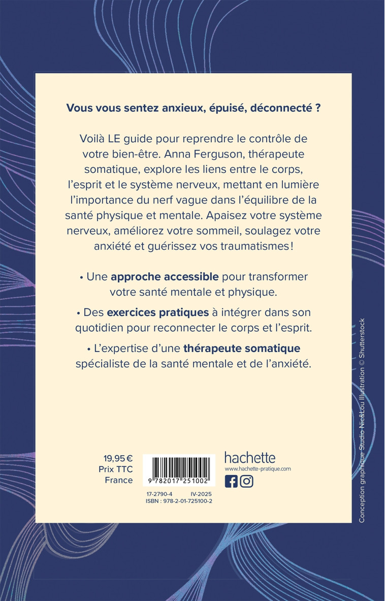 Les pouvoirs secrets du nerf vague - Anna Ferguson - HACHETTE PRAT