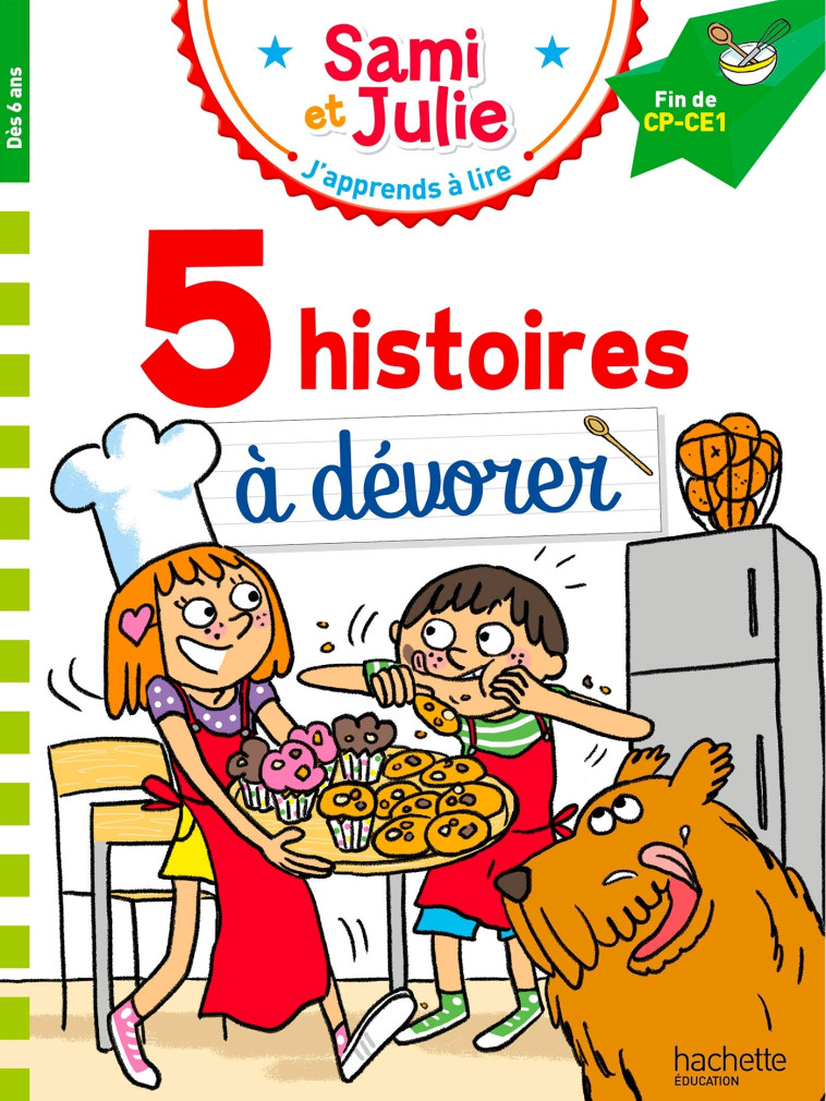 Sami et Julie - Fin de CP CE1 - 5 histoires à dévorer - Sylvie Baudet, Emmanuelle Massonaud - HACHETTE EDUC