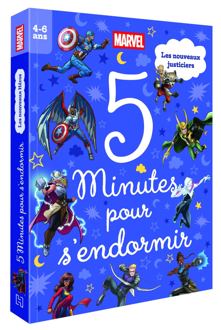 MARVEL - 5 minutes pour s'endormir - Les nouveaux justiciers - XXX - DISNEY HACHETTE