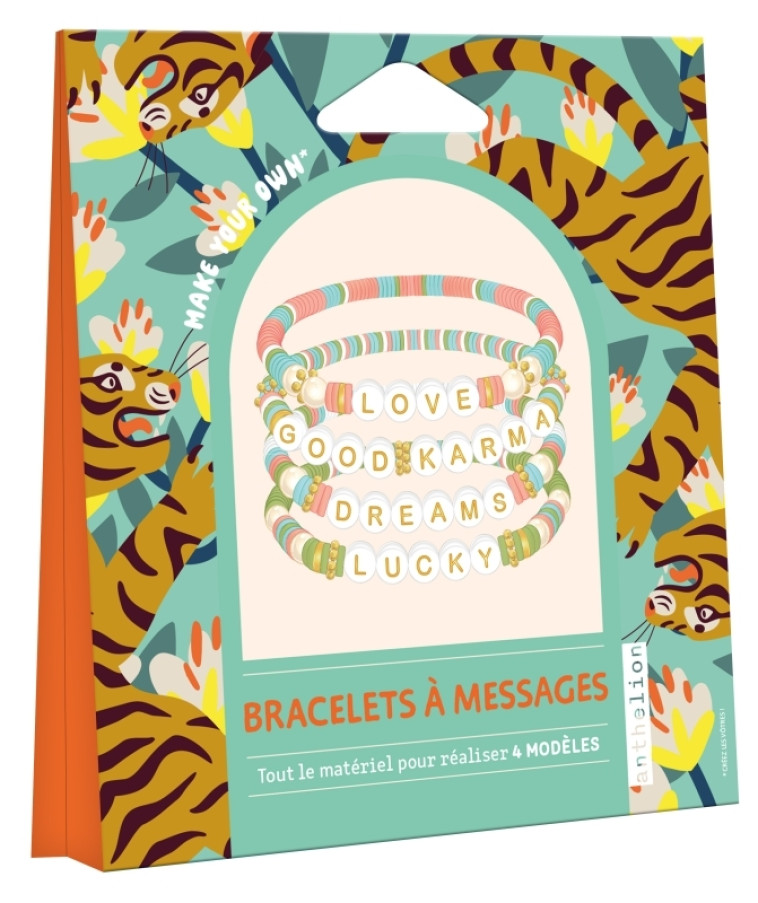 Bracelets à messages - XXX - FLEURUS