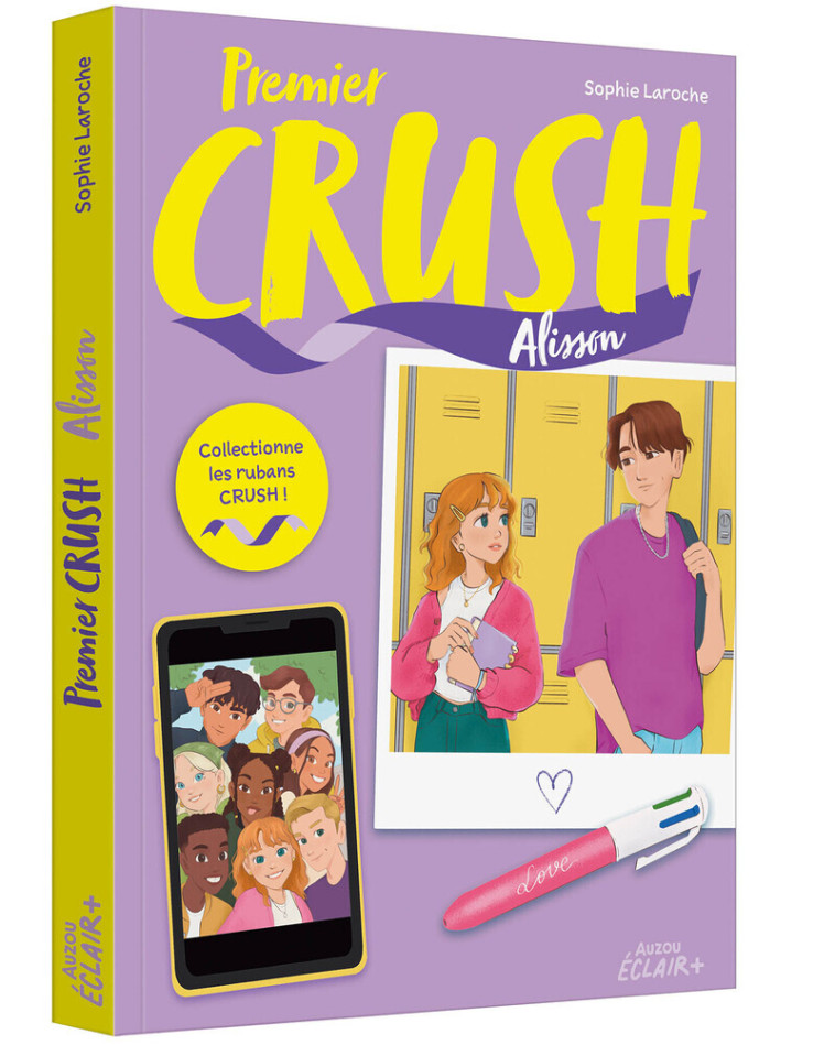 Premier Crush - Alisson -  Sophie Laroche,  Naomikado, Sophie LAROCHE PEYROUX, Naomi Marion - AUZOU