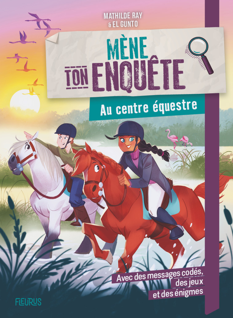 Au centre équestre - Mathilde Ray, Virginie Moru - FLEURUS