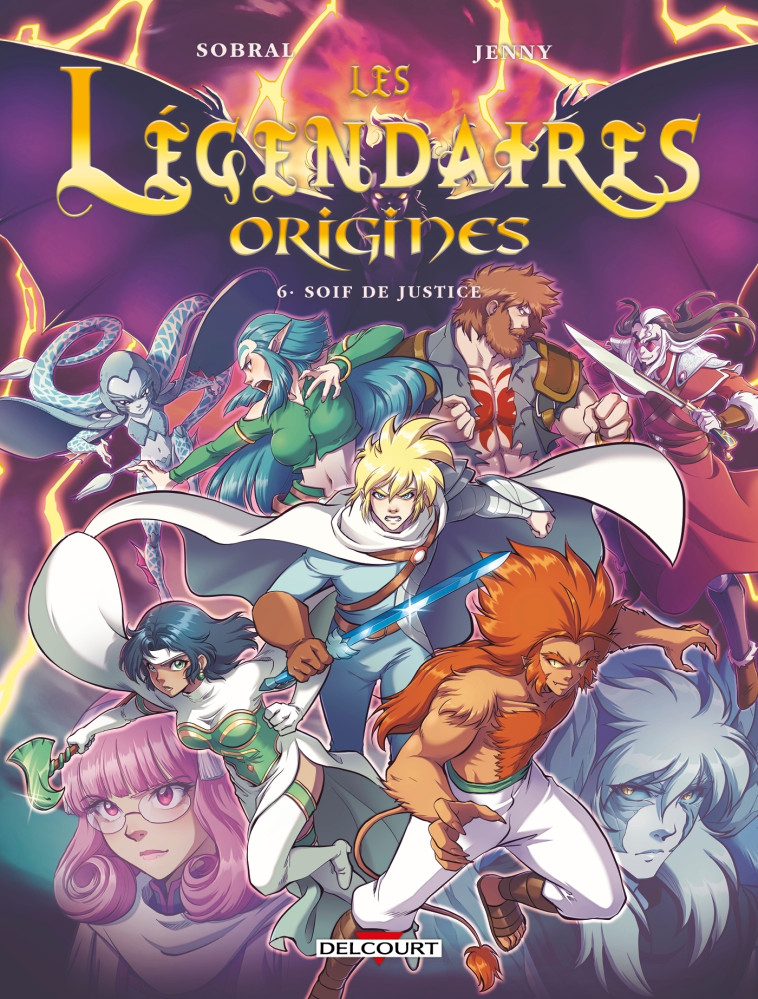 Les Légendaires - Origines T06 - Patrick Sobral, Alexis Coridun,  Jenny,  Pop - DELCOURT