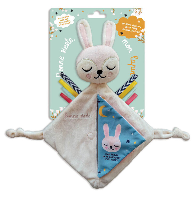 Bonne sieste mon lapin (doudou) - Michelle CARLSLUND, Michelle CARLSLUND - AUZOU
