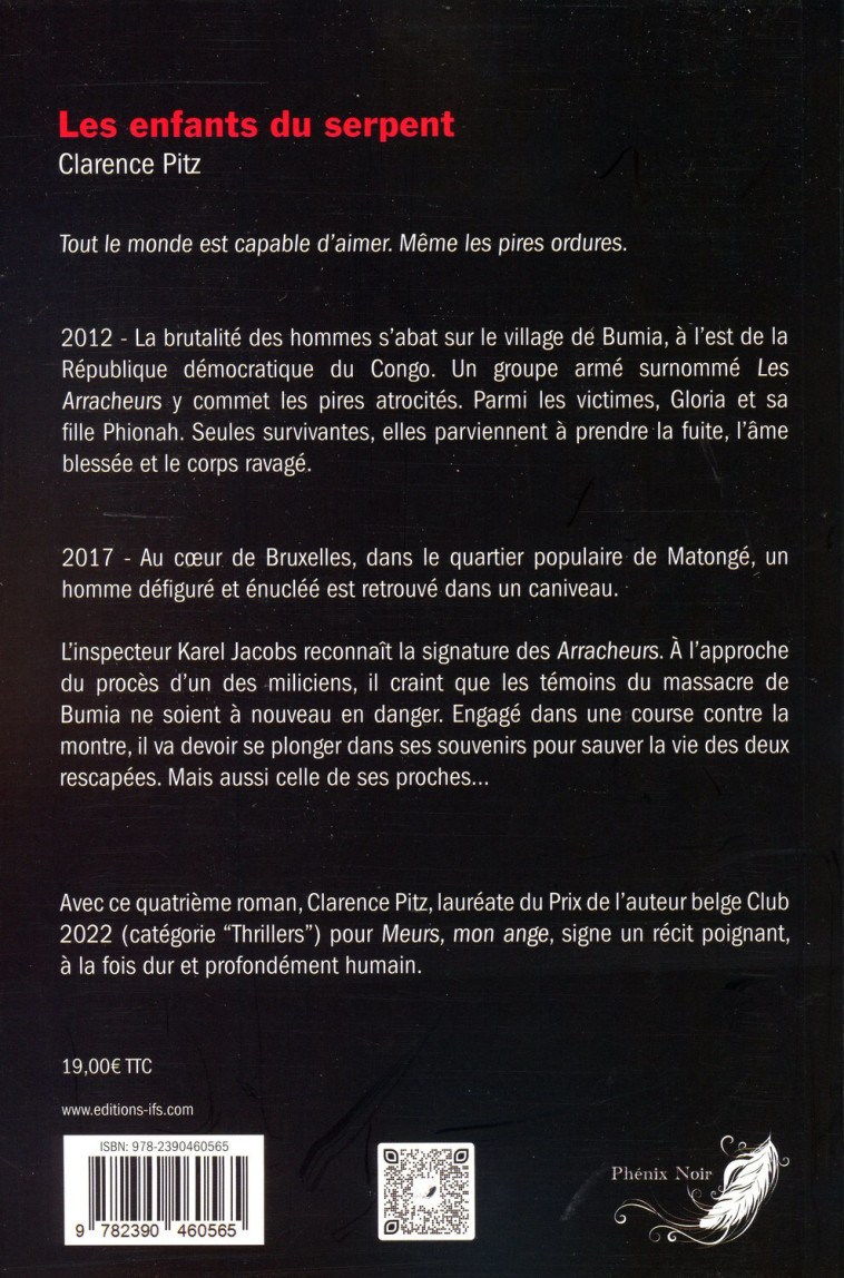 Les enfants du serpent - Clarence PITZ - PHENIX NOIR
