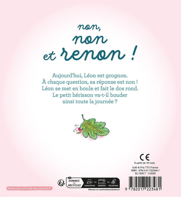 Non, non et renon ! - Pierre Gemme, Maurèen Poignonec - DEUX COQS D OR