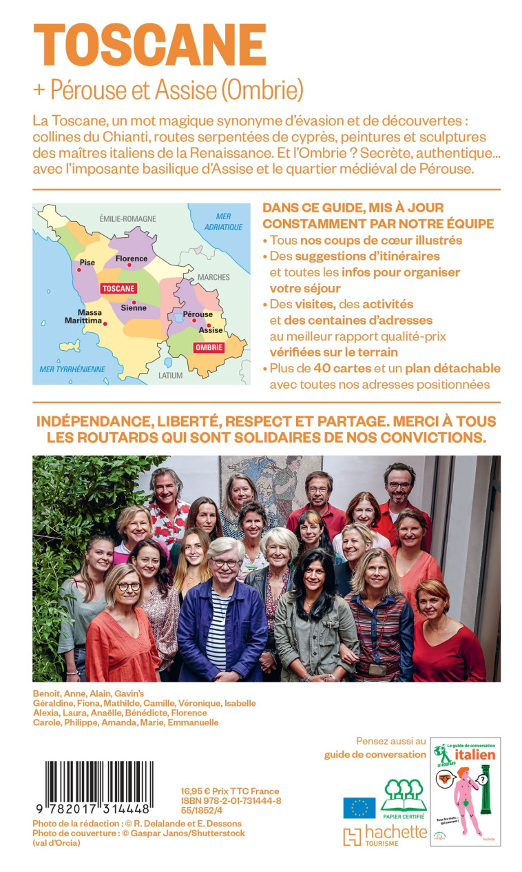 Guide du Routard Toscane 2025/26 -   - HACHETTE TOURI