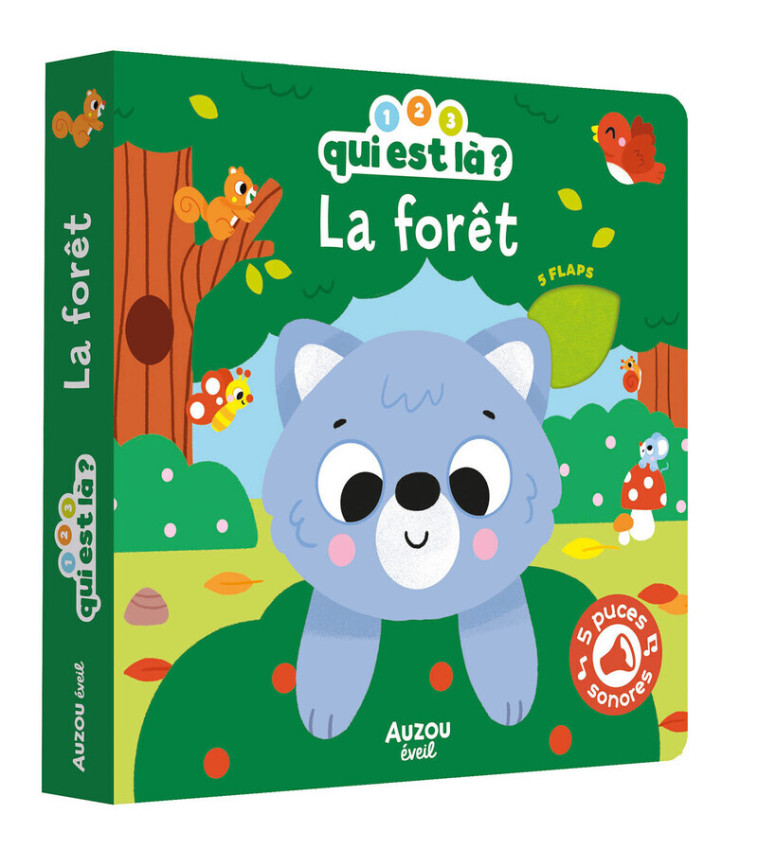 1, 2, 3, qui est là ? - La forêt - Vanessa Vautier - AUZOU
