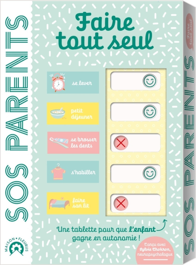 SOS Parents - Faire tout seul (avec une tablette d'autonomie) -  Solenne et Thomas, Sylvie Chokron - FLEURUS