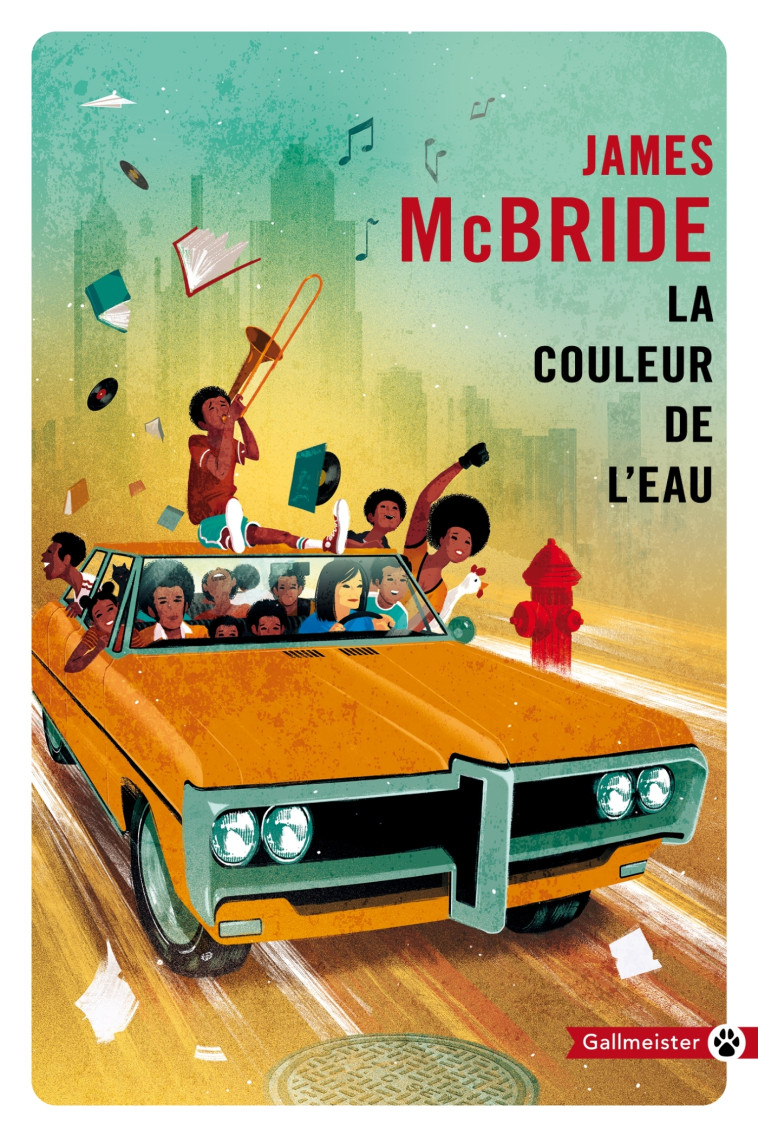 La couleur de l'eau - James McBride - GALLMEISTER
