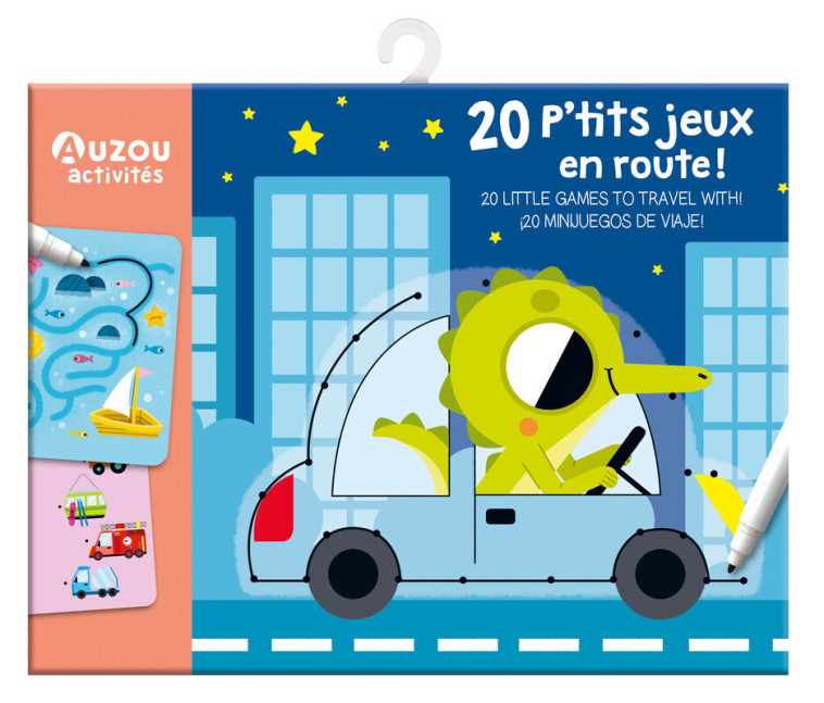 Ma pochette de jeux - 20 p'tits jeux - En route ! - Marta Sorte - AUZOU