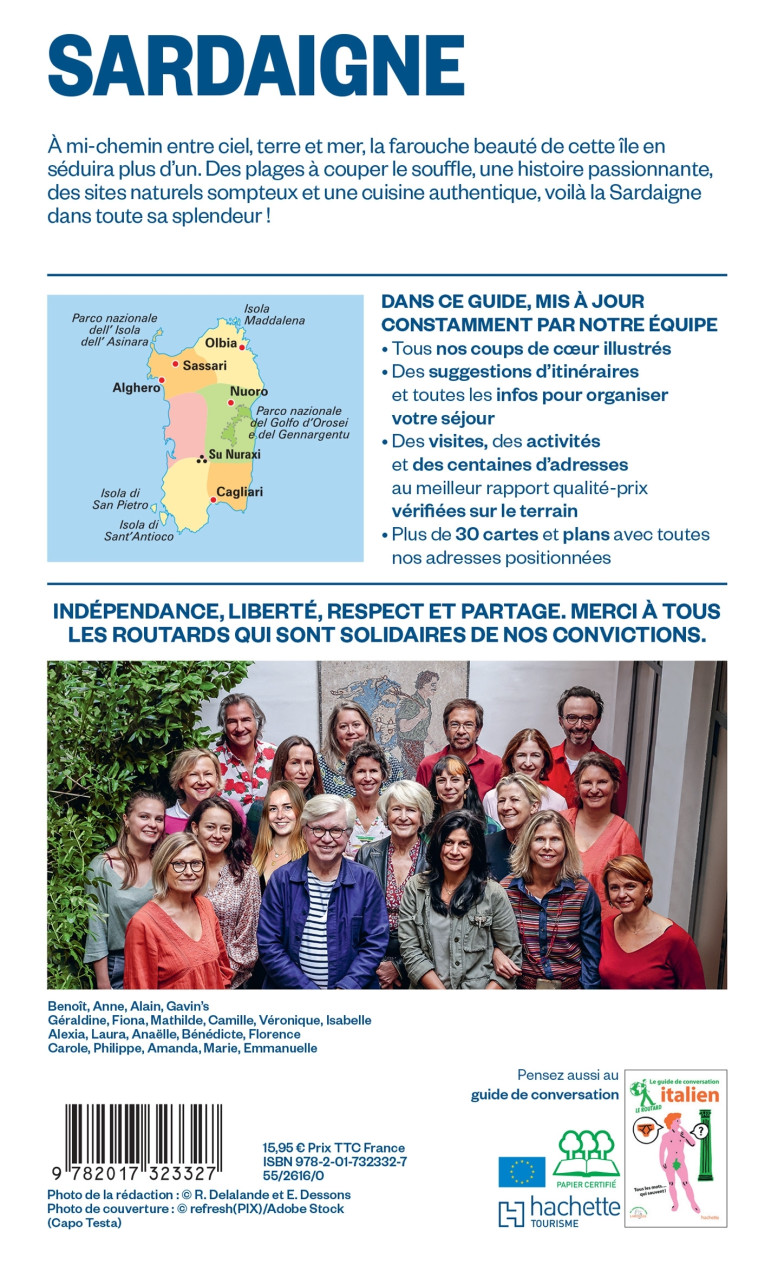 Guide du Routard Sardaigne 2025/26 -   - HACHETTE TOURI
