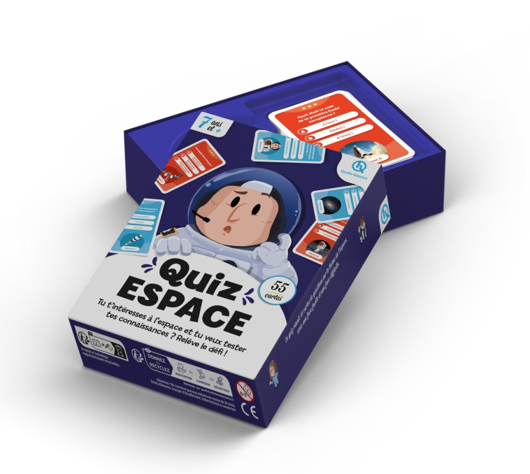 Quiz Espace - Nicolas Ferreira,   - QUELLE HISTOIRE